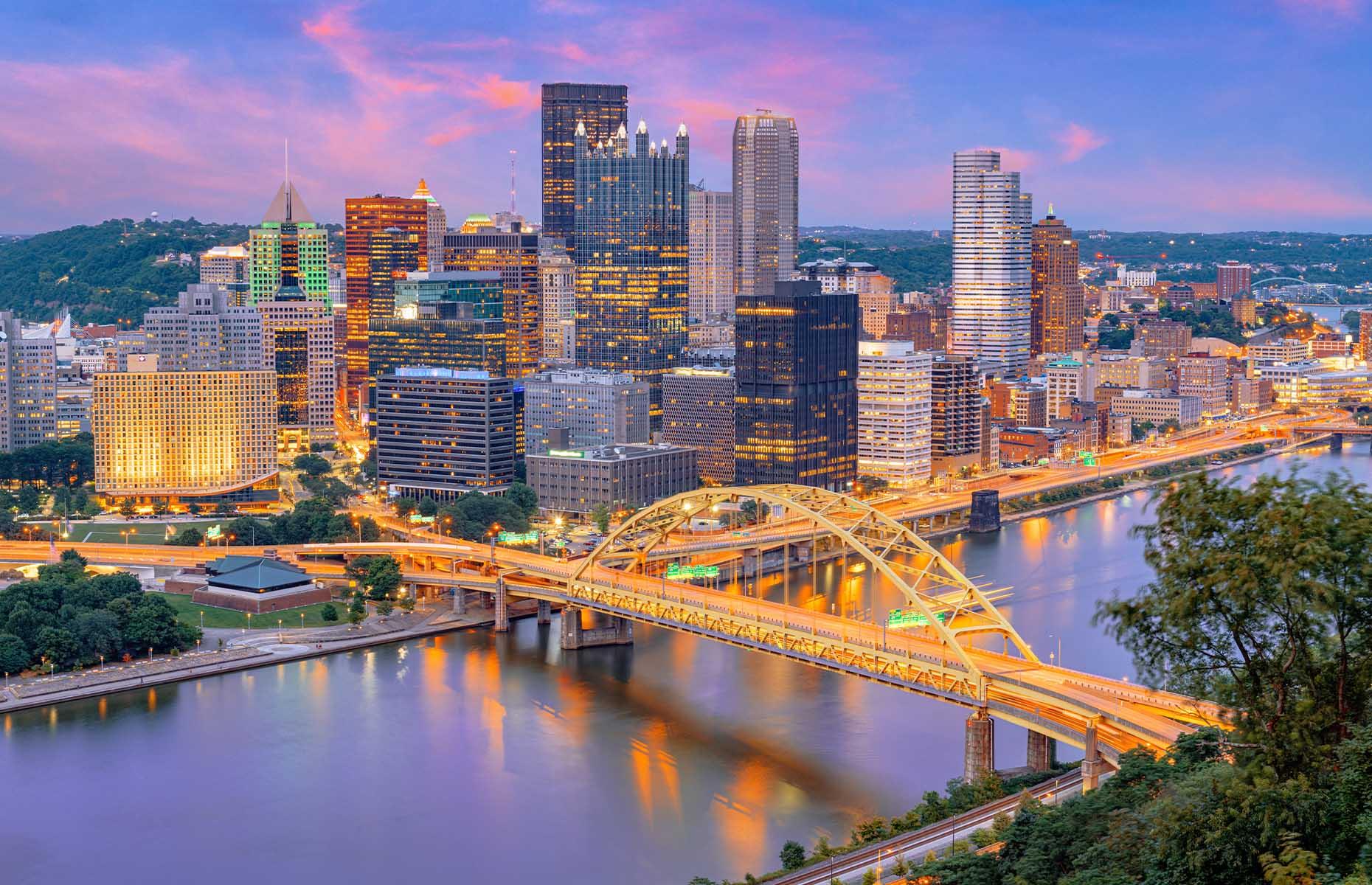 13: Pittsburgh, Pennsylvania (92/100 cost of living score)